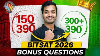 BITSAT 2026 Paper Attempting Strategy | Must to Score 300+ Marks in BITSAT 2nd attempt