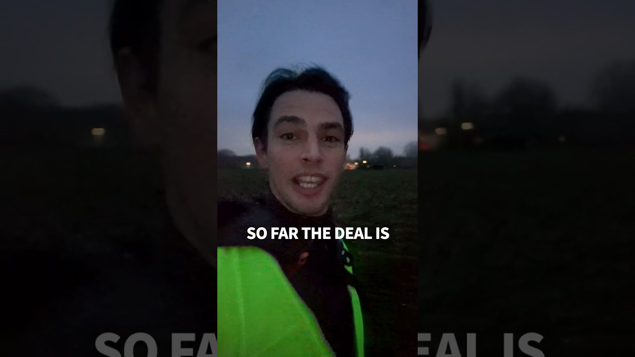 8-й день ежедневного бега по 6 км в течение целого года 