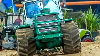 RC tractor ACTION! Big fun in 1:16 scale! Amazing R/C models!