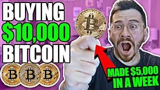 Buying $10,000 Worth of Bitcoin and Cryptocurrency! (NOT CLICKBAIT | $10,000 INVESTMENT EXPERIMENT)