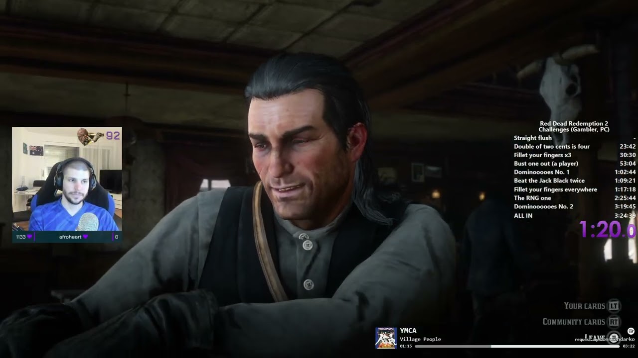 RDR2 Gambler & Gunslingers Speedruns | Classic Content | 26th October 2022