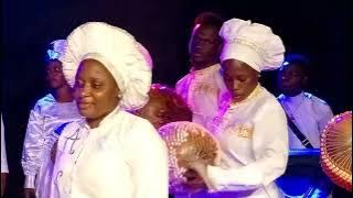 TEMITOPE PORTABLE WITH THE ANGELIC VOICE AT OLAJUWON DAUGHTER BIRTHDAY ONLINE PRAISE