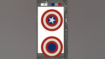 Captain American Shield the first evengers  #MCU #marvel_entertainment  #short #adobe_illustrator