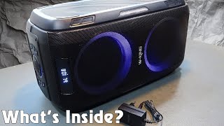 What's Inside W-KING T9 PRO 120W Bluetooth Speaker