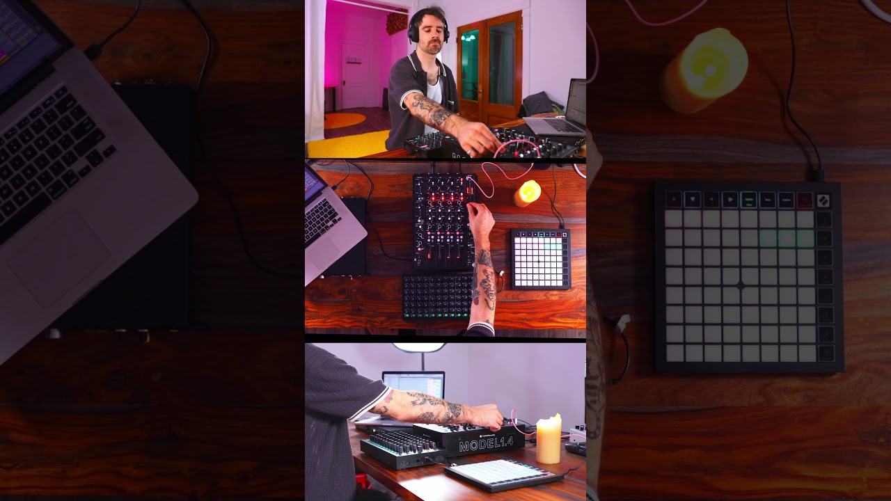 Getting the hang of my Hybrid DAW setup 