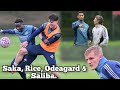 Breaking🔥Saka, Rice, Saliba &amp; Captain Martin Odeagard Fully Return to training.  #arsenal 