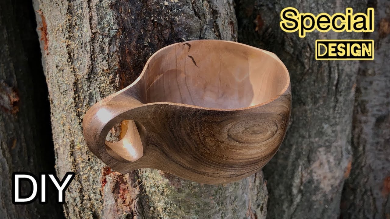 Make a Wooden Cup / This Custom Design is Amazing!💯