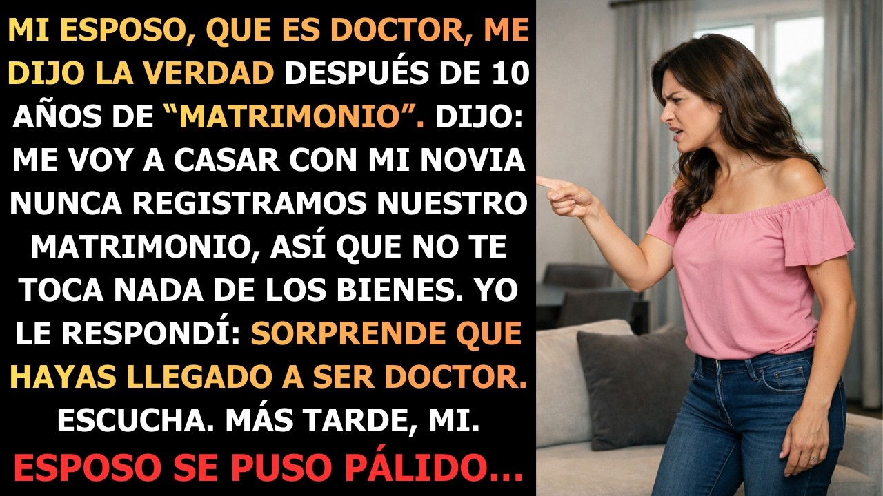Esposo planea casarse con su amante y afirma que no existe registro de matrimonio ni división…