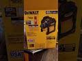 New Dewalt  20v compressor