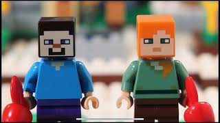 Lego animations Minecraft and Lana #Lego #Minecraft