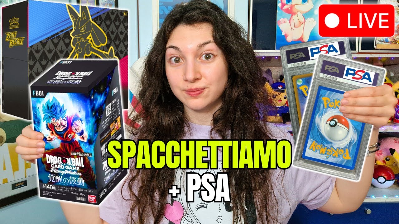 Apriamo DRAGON BALL FB01 e scopriamo i voti delle carte GRADATE PSA🔥