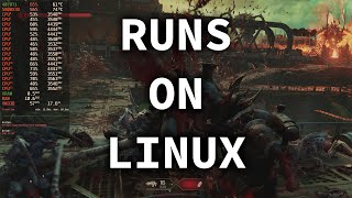 Warhammer 40,000: Space Marine 2 Runs on Linux