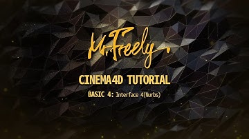 Cinema 4D tutorial_Basic4_Interface4 (Nurbs) (시네마4D 기초강좌_4강_인터페이스 4(넙스)