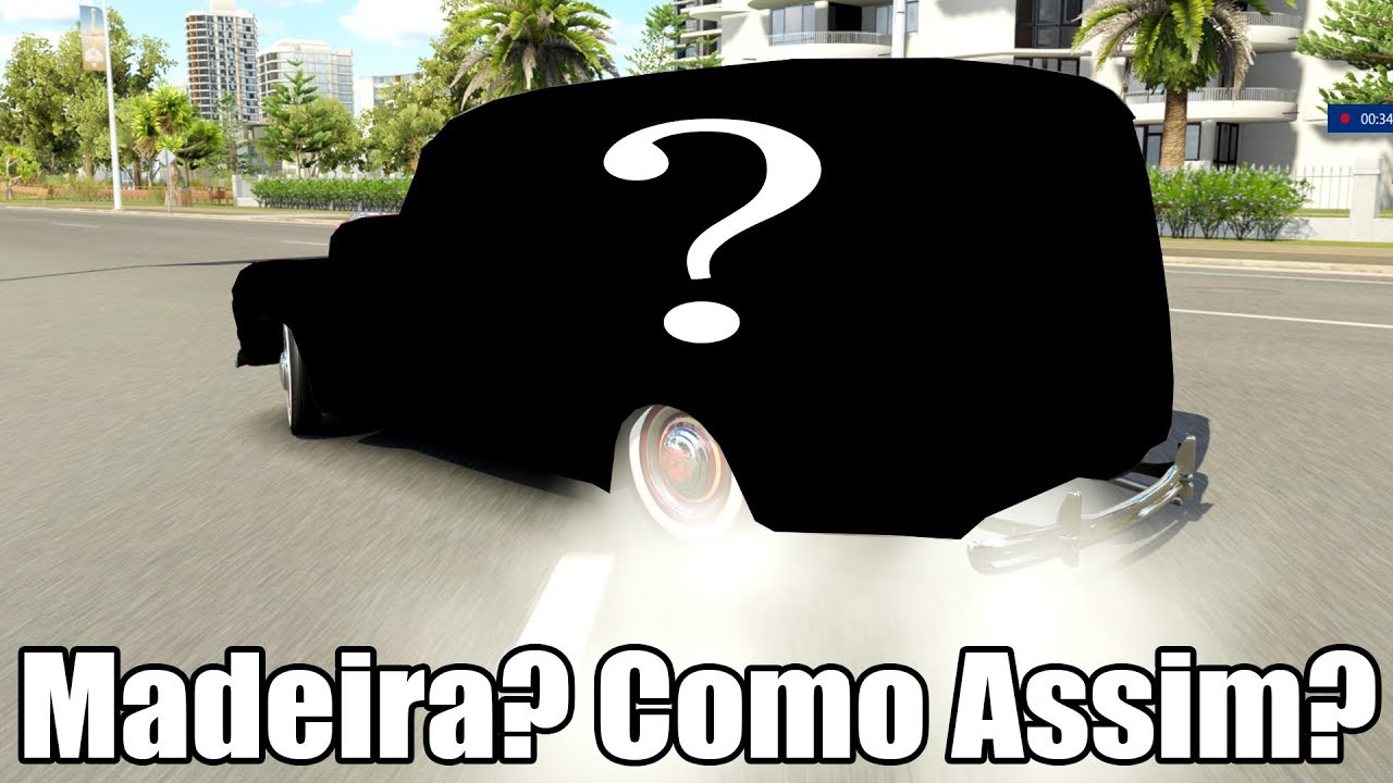 Forza Horizon 3 - FIZ DRIFT COM UM CARRO DE MADEIRA! ‹ Getaway Driver ›