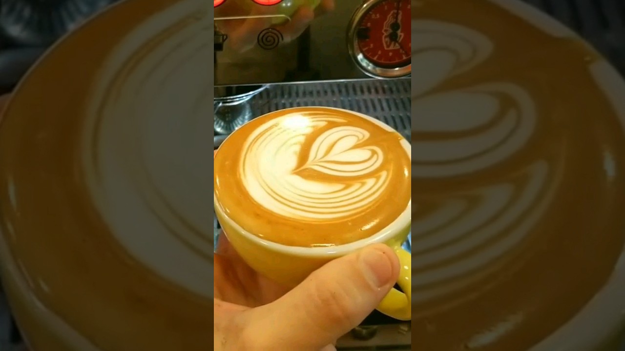 Basic LATTE ART #reels #viral