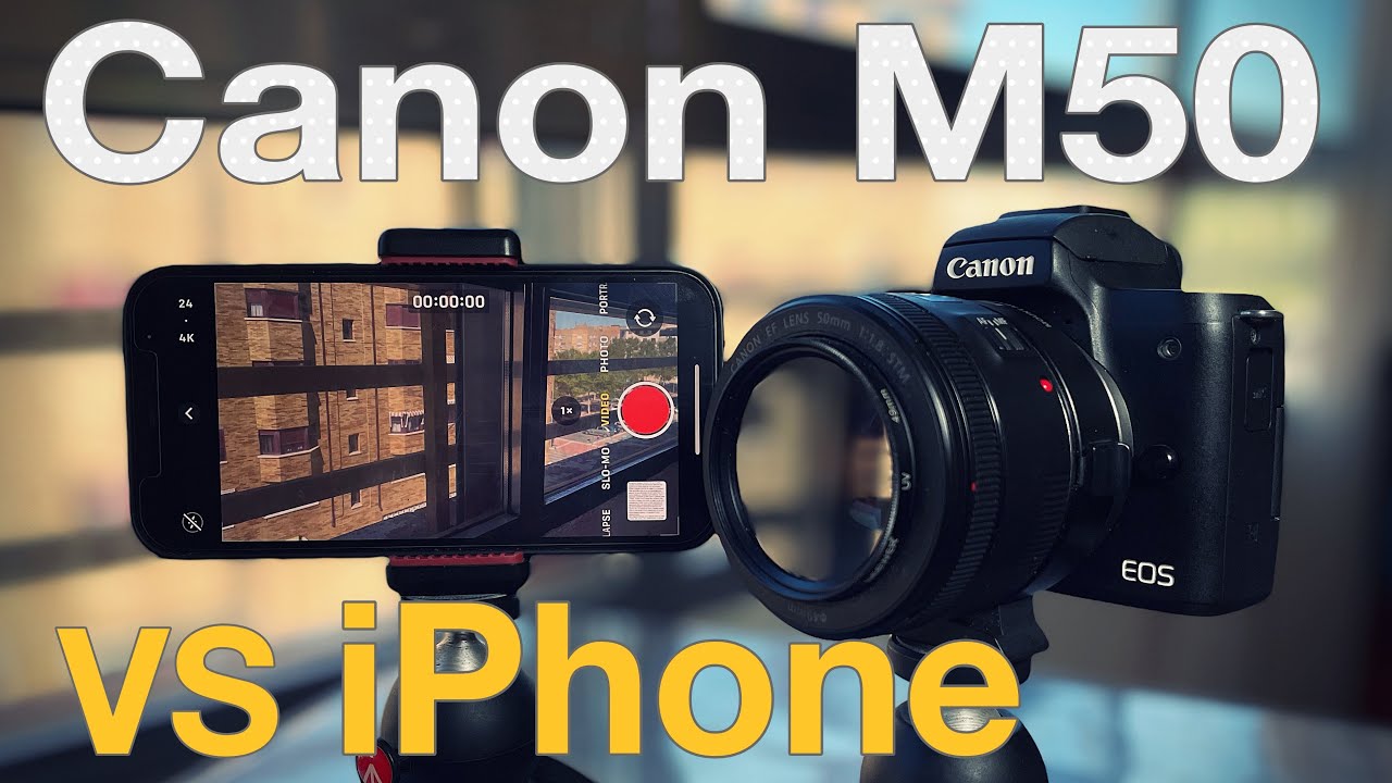 Uegnet Continental jern Canon M50 VS iPhone for Video and for YouTube - YouTube