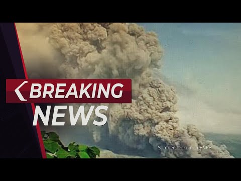 BREAKING NEWS - Situasi Terkini Erupsi Gunung Semeru, Muntahkan Awan Panas Hingga 7 Km