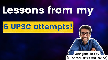 10 Things I wish I knew in my 1st UPSC Prelims Attempt