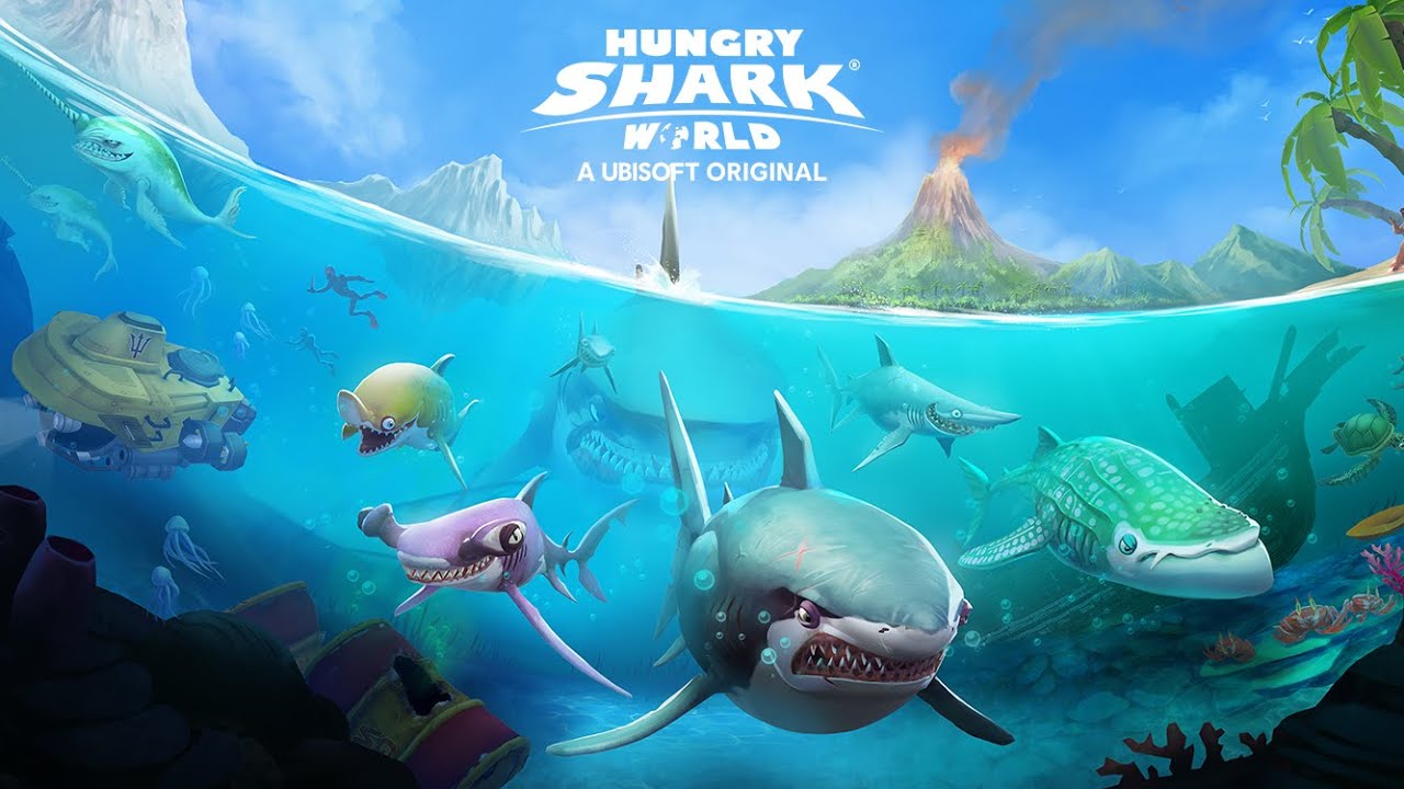 Hungry Shark World MOD APK cover