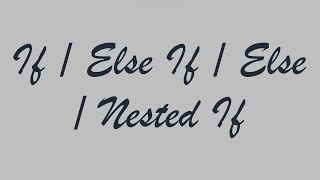 Fundamentals of Programming Part 11 (If / Else ) | C Language | Programming for beginners in Urdu