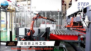 LianGui Industrial Robot Automated Solution for Elevator Door Panel Line