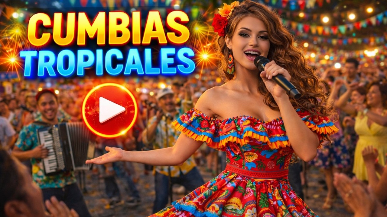 CUMBIA TROPICAL 2026 🌴 MIX RITMO DE LA FLOR - Mueve la Cintura (Éxito Viral) 💃