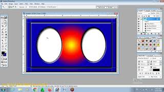 how to make photo frame and add  your picture using photoshop 7.0 screenshot 5