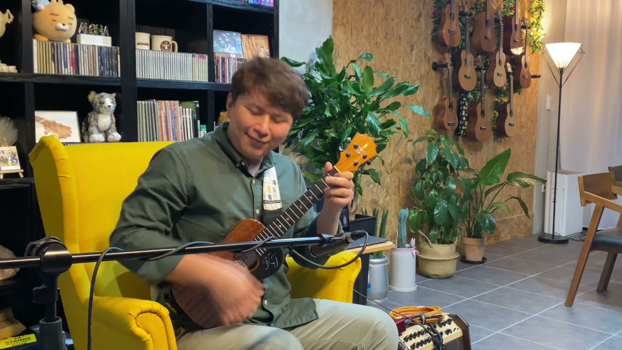 2021WAUF Final Round（Fingerstyle Group）No.1《 Sunday Breeze》（Original）By KJ Kim