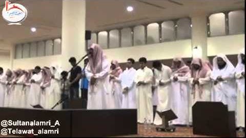 تلاوة عذبة للقارئ سلطان العمري محاكاة للشيخ خالد الجليل
