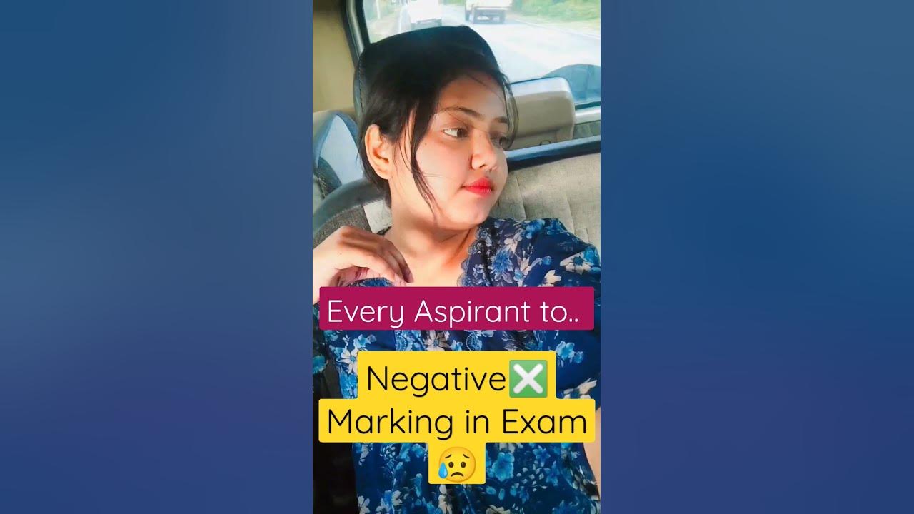 negative-marking-in-exam-governmentexams-aspirants-shorts-youtube