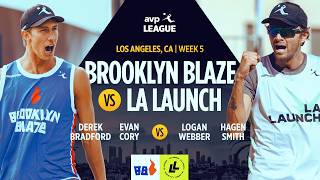 AVP LEAGUE WEEK 5 - LA Launch v Brooklyn Blaze (Men)
