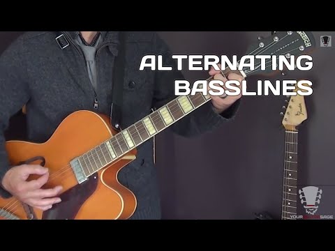alternating basslines to liven up your chord progressions