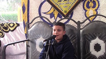 القارئ الشاب ( محمد خالد سويلم ) من داخل قرية المناحريت ديرب نجم شرقيه