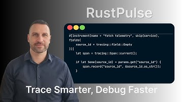 Rust Tracing Made Simple — Clean, Structured Logs in Minutes
