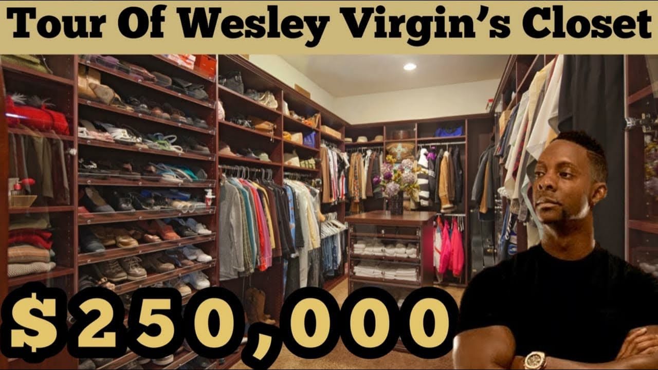 Tour of my $250,000 Closet | CLOSET TOUR | Wesley Billion Dollar Virgin