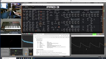 Sequential Pro 3 - VCO Osc Shapes and Shape Mod