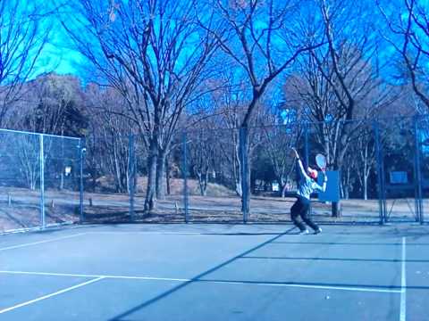 【KEITA】フェデラーのサーブ①