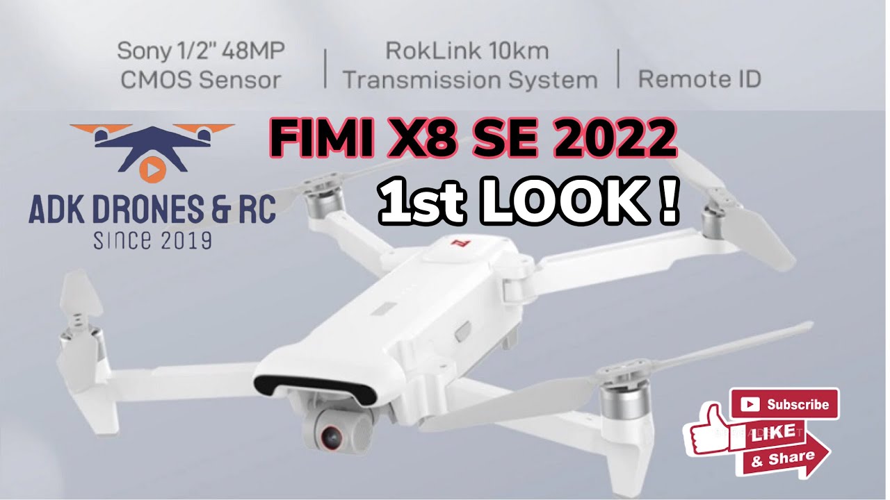 FIMI X8 SE 2022 FIRST LOOK ! - YouTube