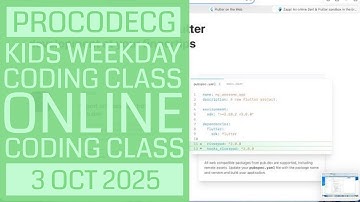 ProCodeCG Kids Weekday Coding Class - Friday - 3 Oct 2025