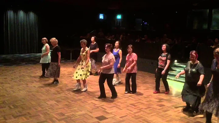 Julie Talbot's birthday social dancing video