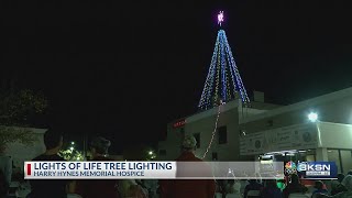 Community comes together to remember loved ones during Lights of Life tree lighting