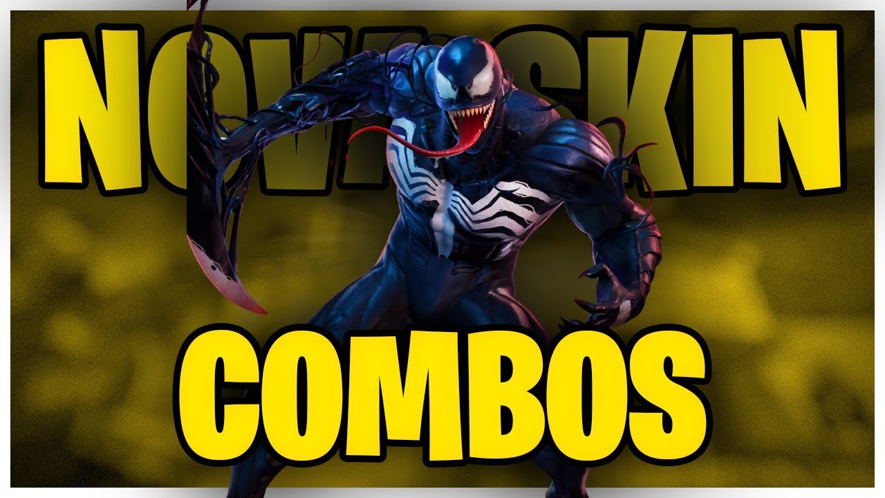 MOSTRANDO A *NOVA SKIN* VENOM & COMBOS FORTNITE YouTube