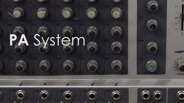 PA System - Instructional Video
