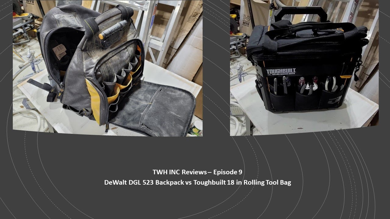 New DeWALT Tool Bags, Backpacks, Belts and Accessories - Tools In Action -  Power Tool Reviews