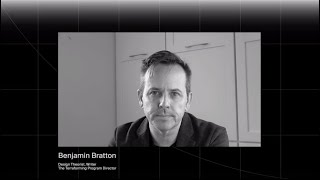 TTF 2020 – Introduction by Benjamin H. Bratton