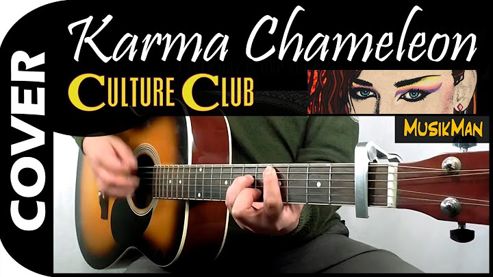 Karma Chameleon Guitar version - Guitar performance video thumbnail