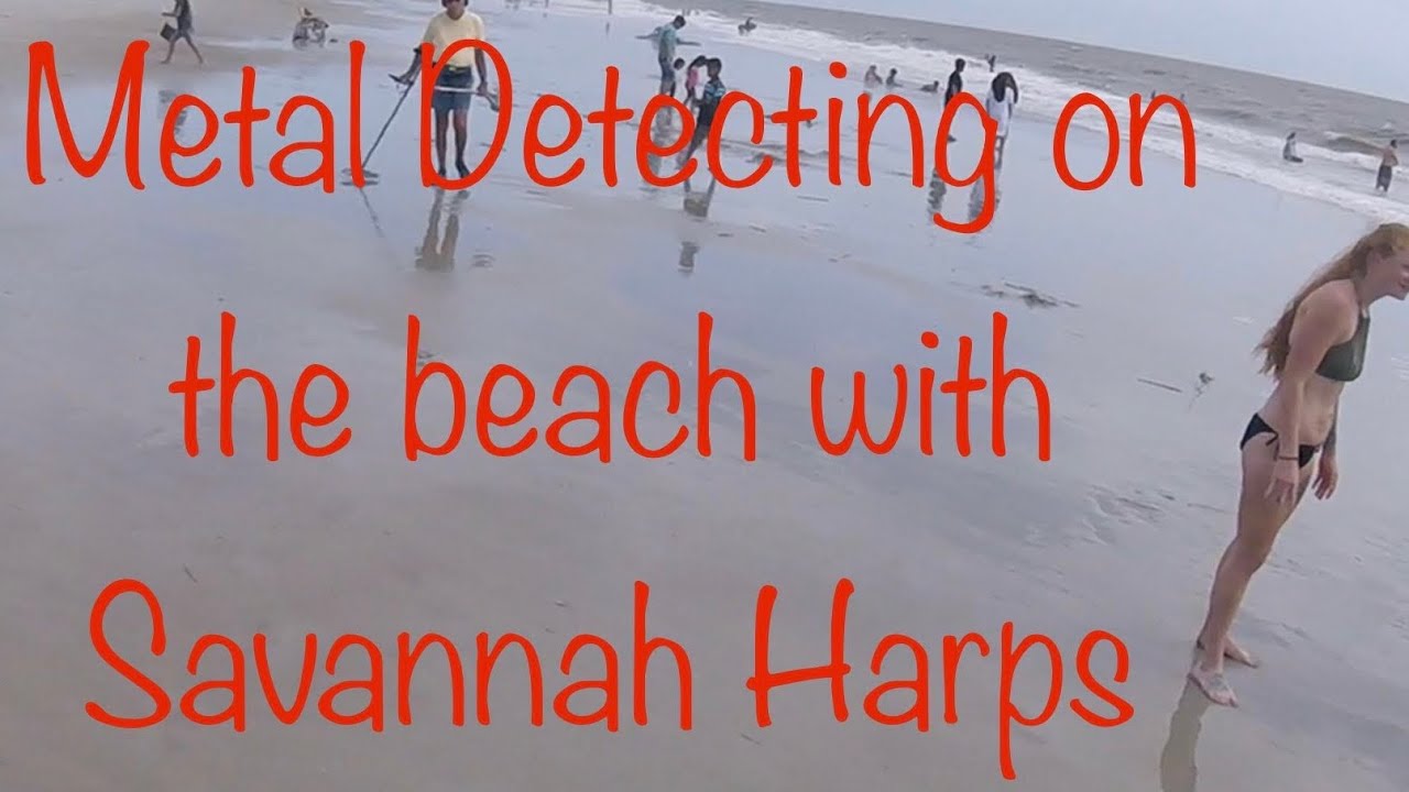 Finding Treasure on the Beach with a Metal Detector- Gold and iPhone ...