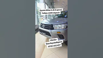 Toyota Hilux 2 4L GD 6 Order Yours Today 0725452457 GladysYourToyotaExpert GladysMunyori 