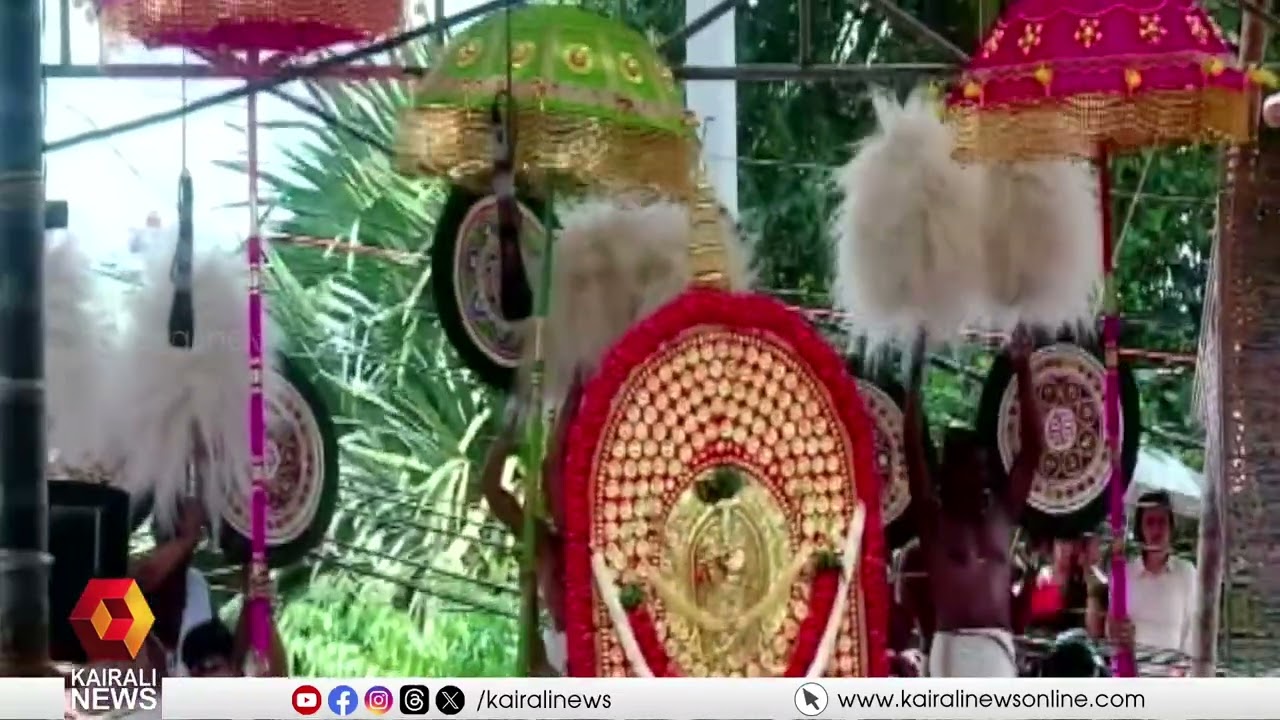 പൂരപ്രേമികളെ ആവേശത്തിലാറാടിച്ച് മഠത്തിൽ വരവ് പഞ്ചവാദ്യം