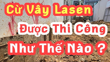 Ép Cừ Vây ( Cừ C ) Được Diễn Ra Như Thế Nào ??? | Xây Dựng Nhà Phố
